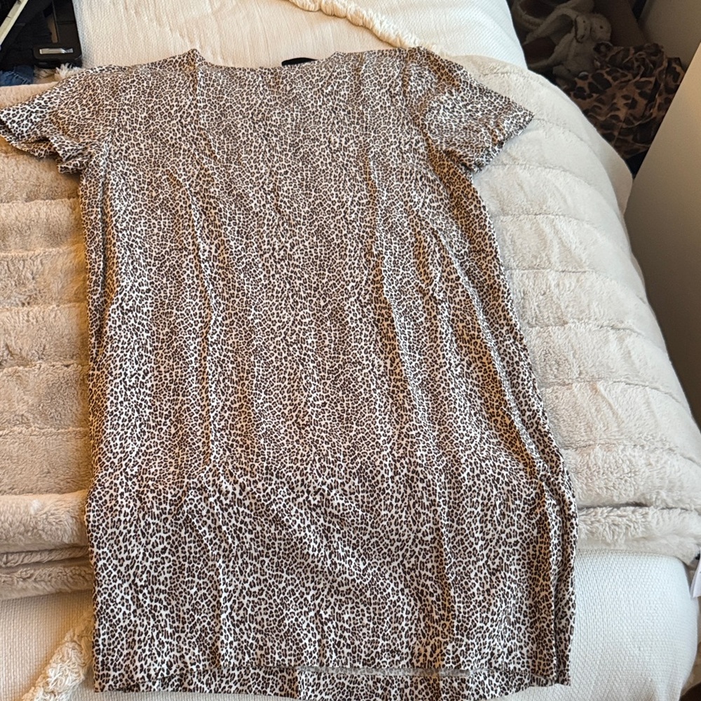 Jenni Kayne Leopard Print Mini Dress